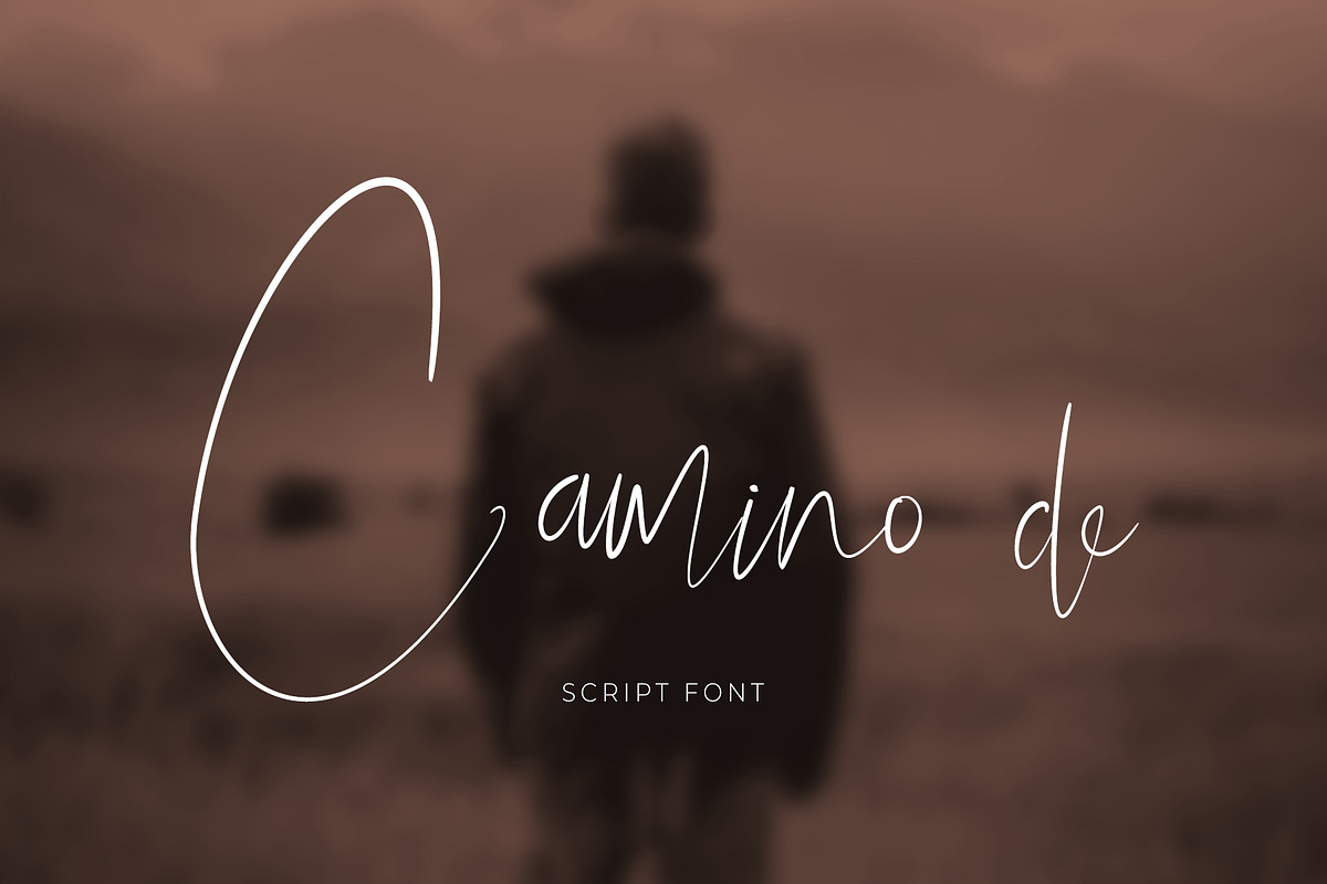 Camino de Script Font in Script Fonts - product preview 8