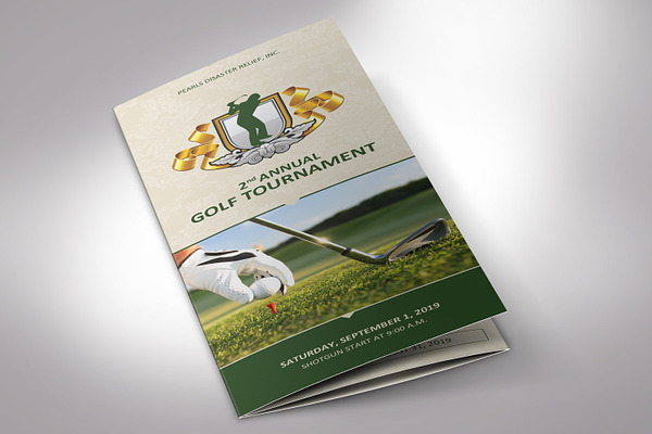 Golf Tournament Brochure - Word