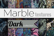 20 marble textures. Dark collection