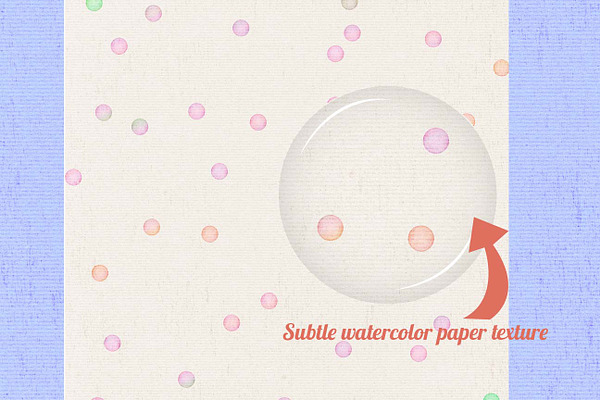 digital paper with confetti dots