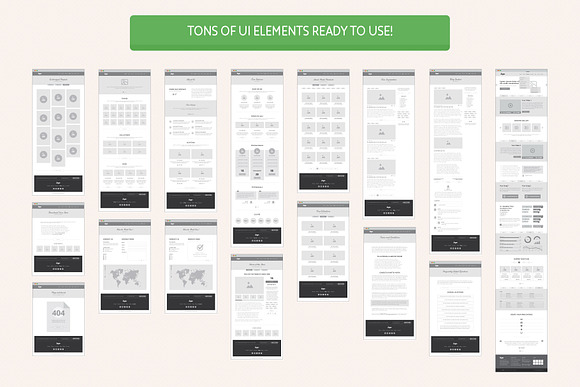 Wireframe and Sitemap Creator in Wireframe Kits - product preview 3