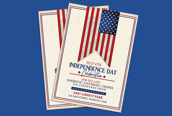 4th of July | Independence Day Flyer in Flyer Templates - product preview 1