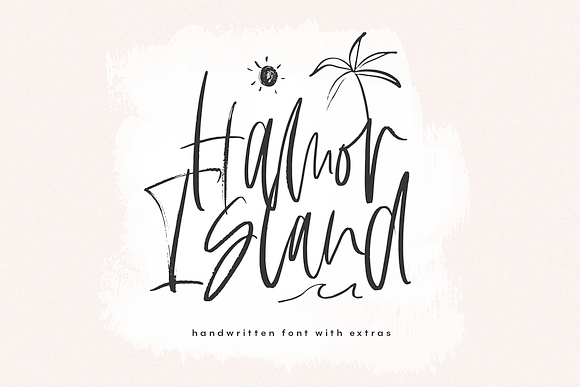 Hamor Island - Script Font & Extras in Script Fonts - product preview 19