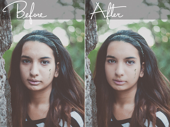 Portrait Facial-Editing Brushes -LR in Photoshop Brushes - product preview 1