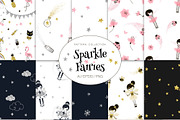 Shiny Sparkle Glitter pattern set