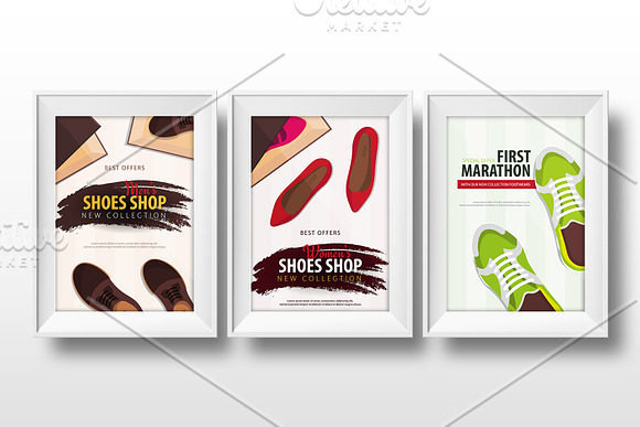 Shoes Shop Posters in Flyer Templates - product preview 1