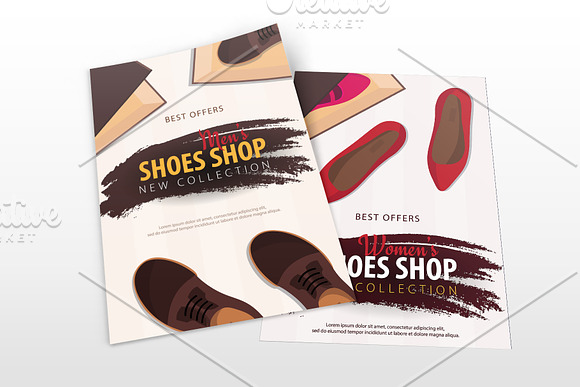 Shoes Shop Posters in Flyer Templates - product preview 2