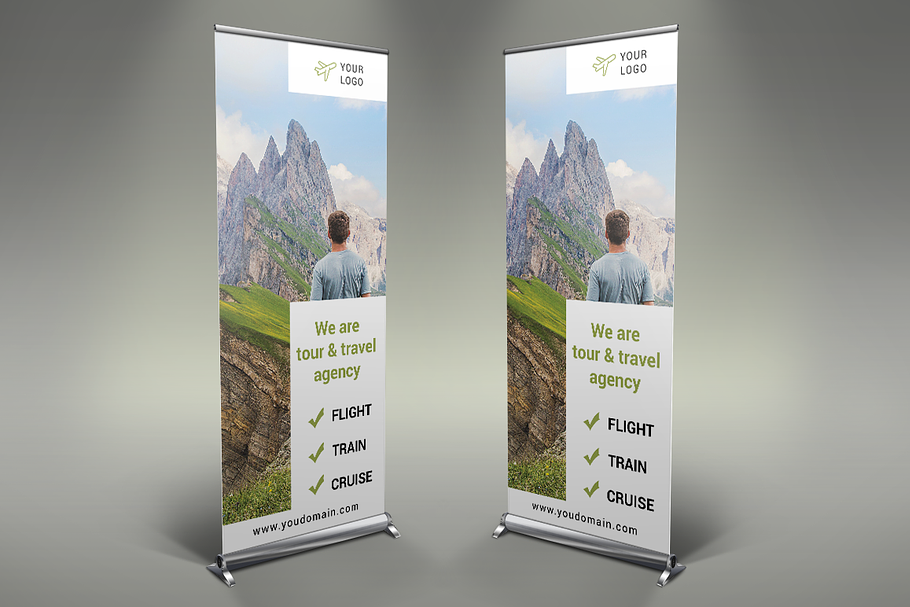 Travel - Roll Up Banner