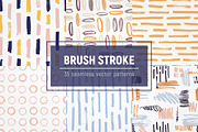 Brush stroke seamless