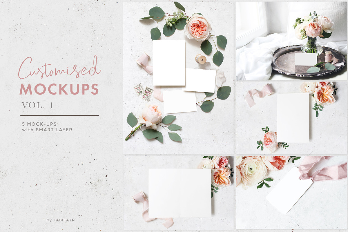 Customised mockups vol. 1 in Print Mockups - product preview 8