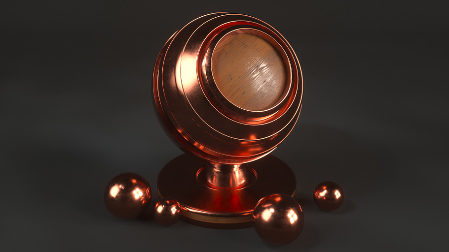15 Bronze Shaders for C4D Octane in Man-Made - product preview 3
