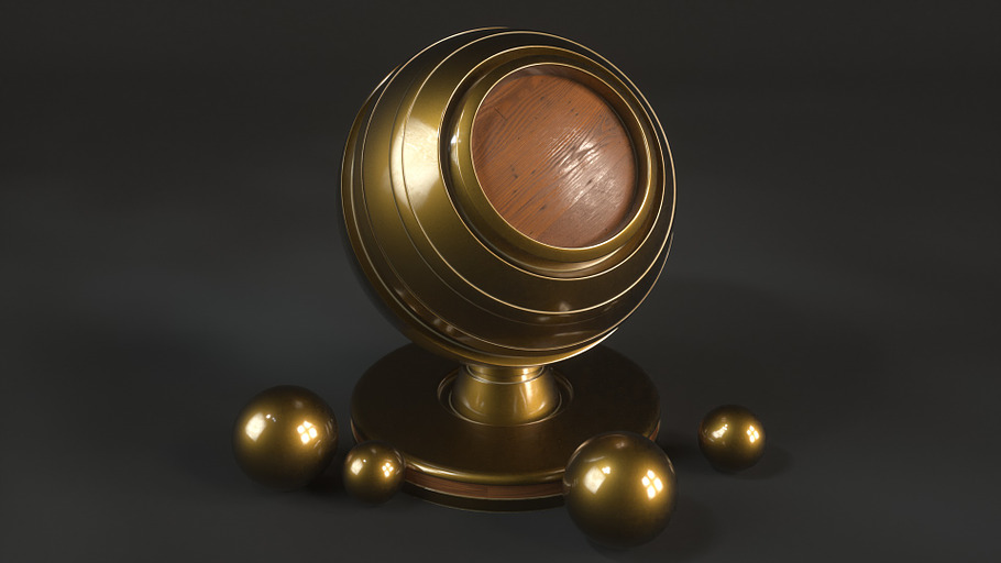 15 Bronze Shaders for C4D Octane in Man-Made - product preview 6