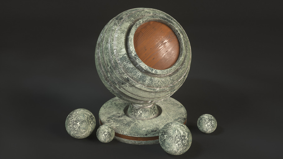 15 Bronze Shaders for C4D Octane in Man-Made - product preview 8