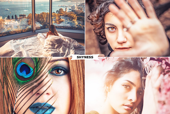 4 Shyness Photoshop Actions in Add-Ons - product preview 1