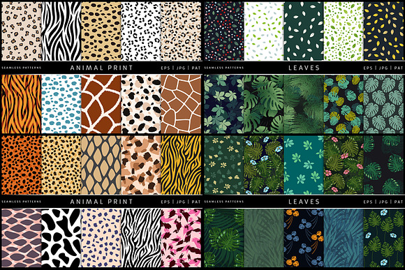 100 Seamless Patterns Vol.1 in Patterns - product preview 1