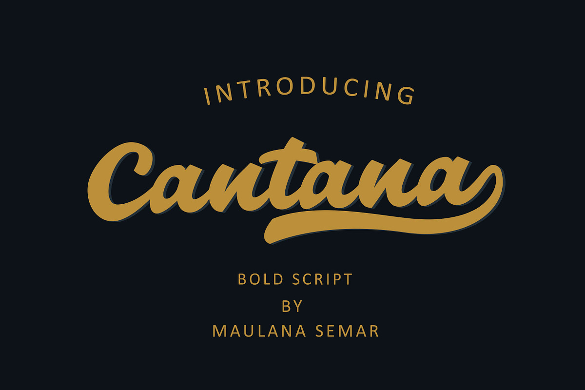 Cantana in Script Fonts - product preview 8