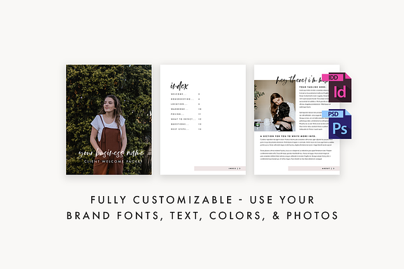 Photography Client Welcome Guide in Magazine Templates - product preview 1