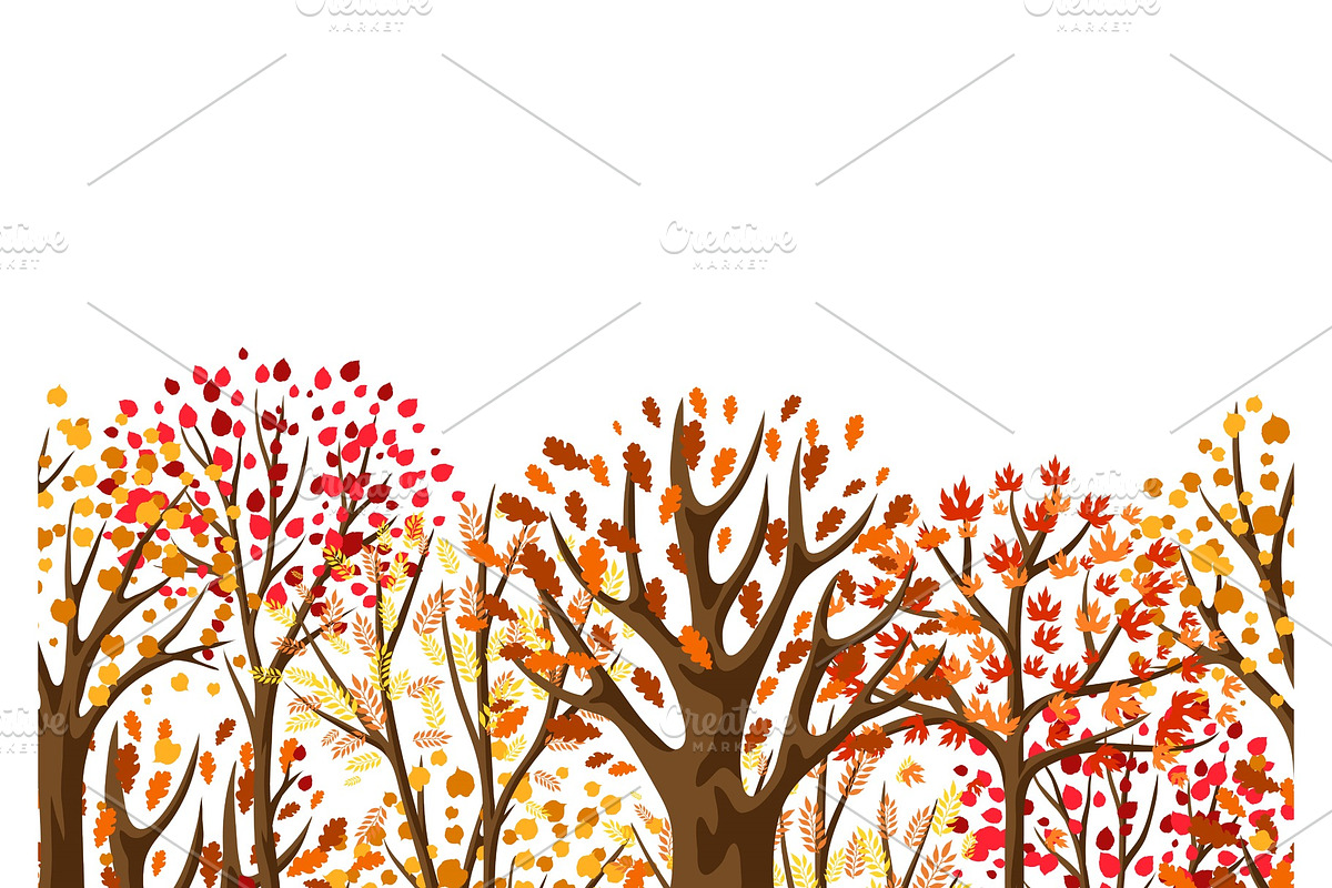 Autumn seamless pattern with in Patterns - product preview 8