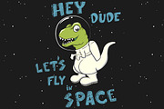 Lets fly in space
