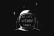 no life without space