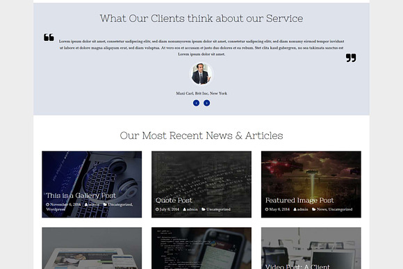 SkyTech - Software Consulting Theme in WordPress Business Themes - product preview 2