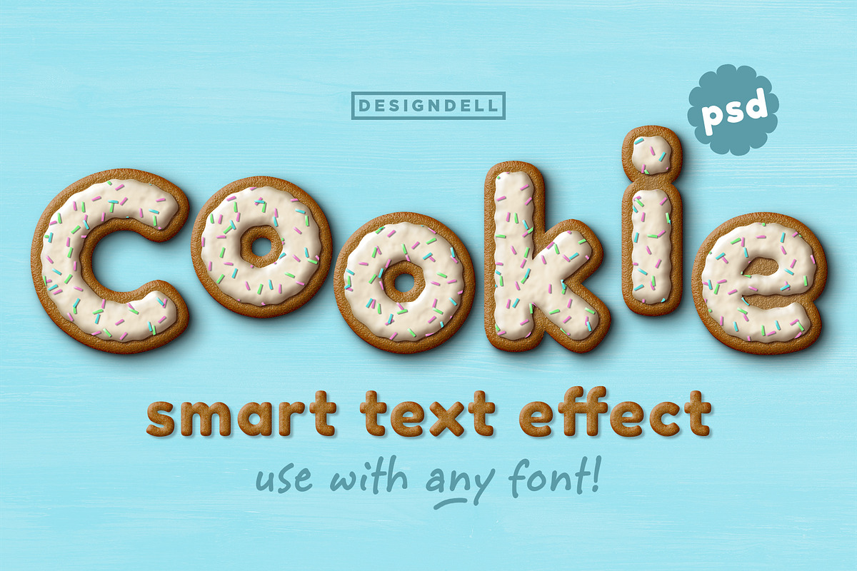 Cookie PSD Text Effect in Add-Ons - product preview 8