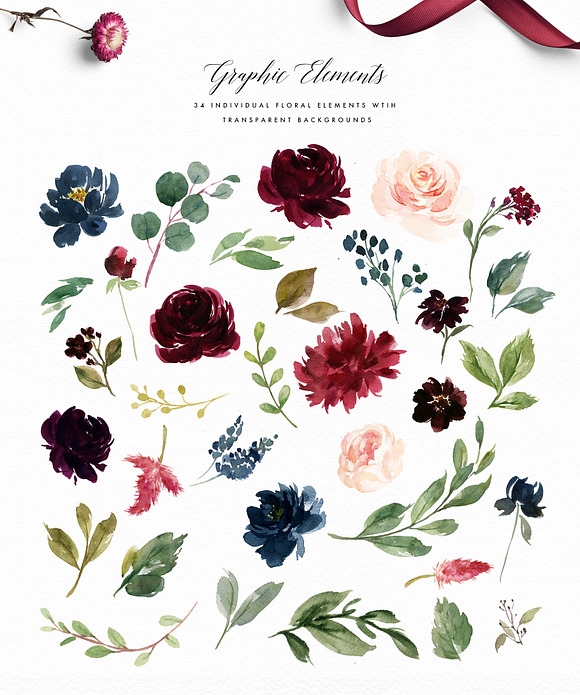 Watercolor Graphic Set-Bohemia in Illustrations - product preview 8