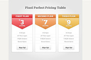 Vector Price table for web