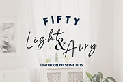 50 Light & Airy Lightroom Presets