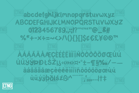 Little Kodomo Playful type family in Display Fonts - product preview 2