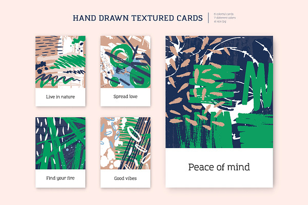 Textured cards