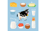 Cow and dairy products
