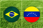 Brasil vs Venezuela football match