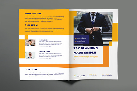 Tax Advisor Print Pack in Invitation Templates - product preview 1
