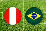 Peru vs Brasil football match