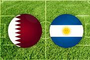 Qatar vs Argentina football match