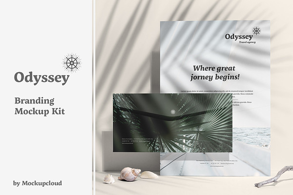 Odyssey Branding Mockup