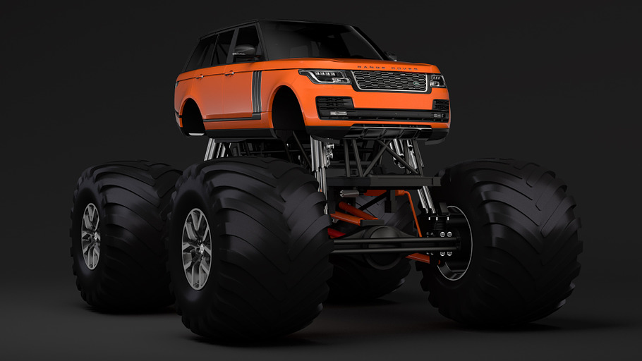 Monster Truck Range Rover SVAutobiog in Vehicles - product preview 5