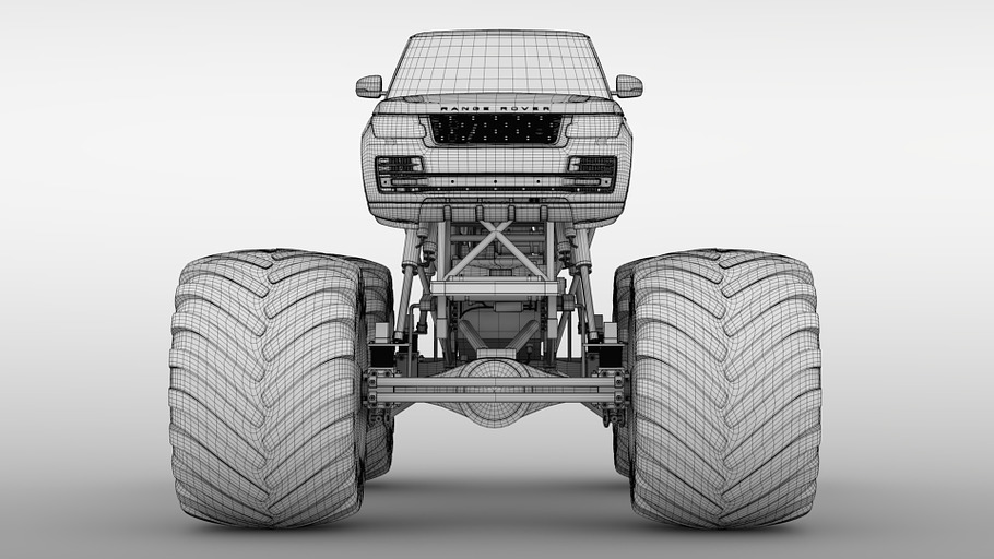 Monster Truck Range Rover SVAutobiog in Vehicles - product preview 16