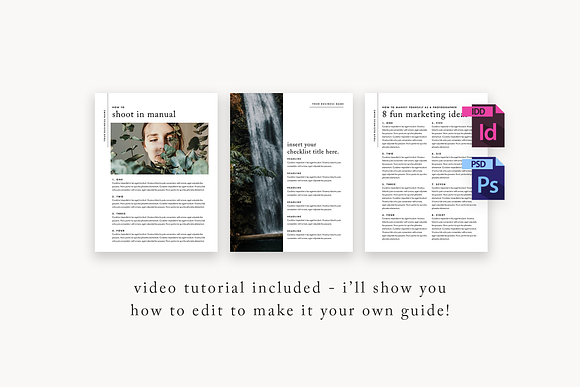 Lead Magnet Template Kit Builder in Magazine Templates - product preview 3