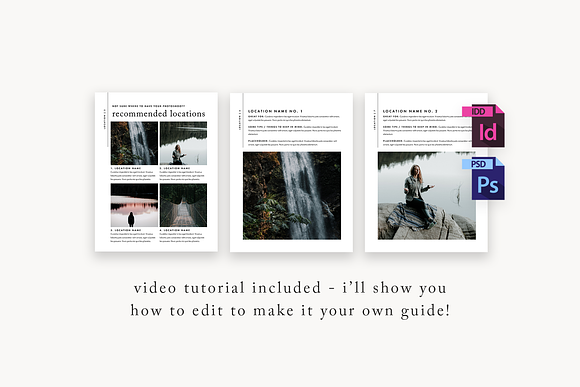 Photography Client Welcome Guide in Magazine Templates - product preview 4