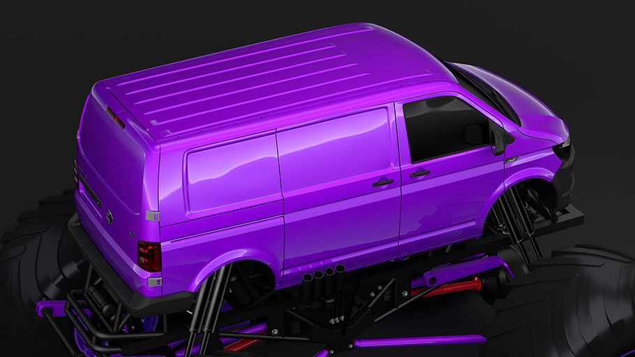 Monster Truck VW Transporter in Vehicles - product preview 9
