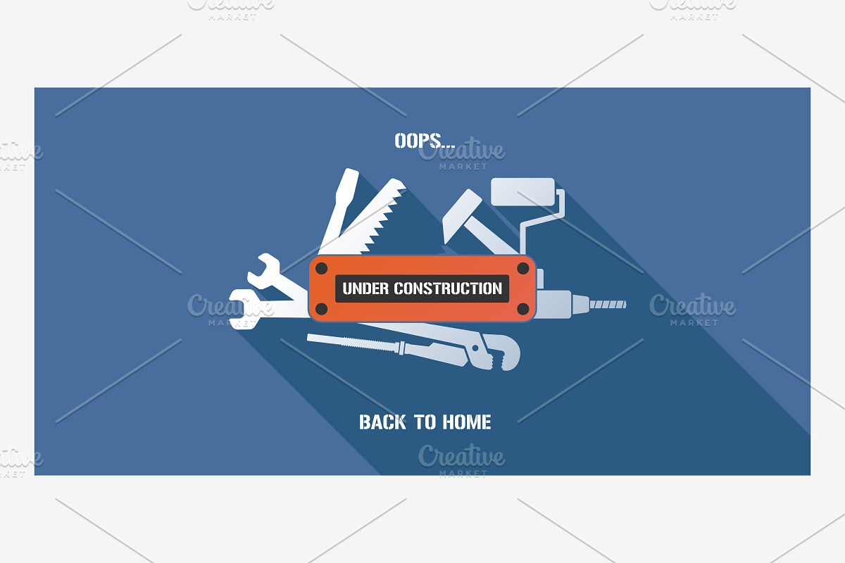 404 error page vector illustration in Illustrations - product preview 8