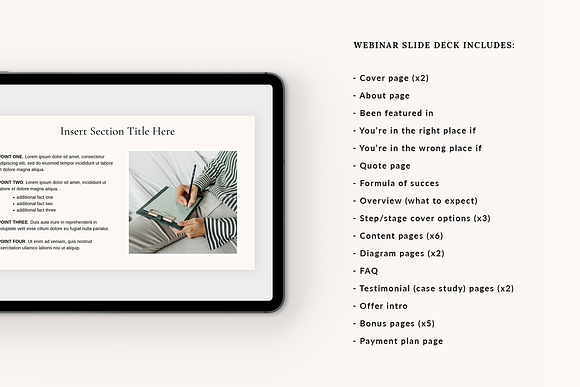 Webinar Slide Deck in Presentation Templates - product preview 7