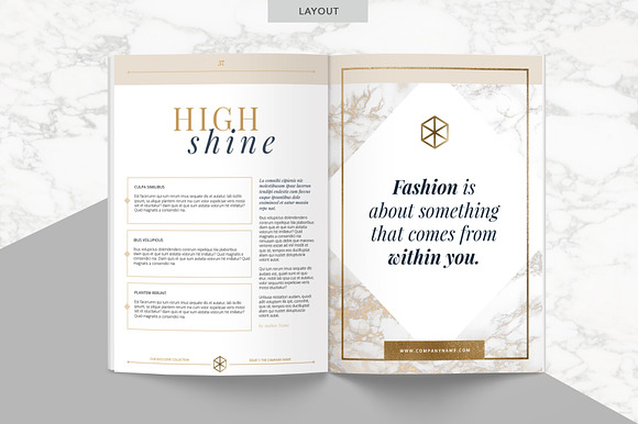 GOLDEN Magazine | Indd & Psd in Magazine Templates - product preview 5