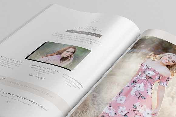 Senior Photography Magazine PSD in Magazine Templates - product preview 4