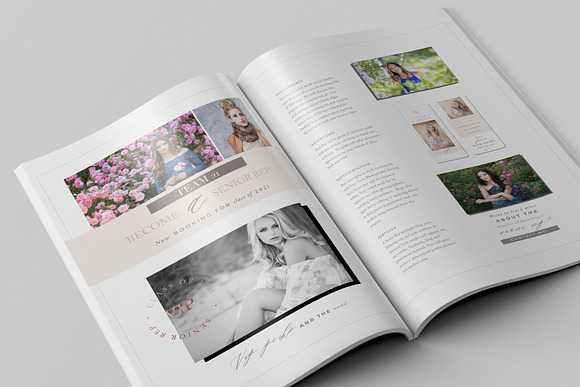 Senior Photography Magazine PSD in Magazine Templates - product preview 8