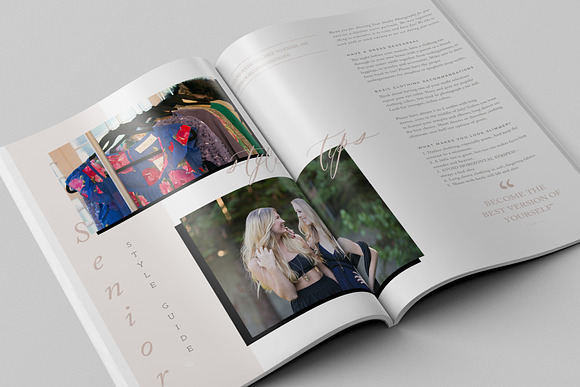 Senior Photography Magazine PSD in Magazine Templates - product preview 9