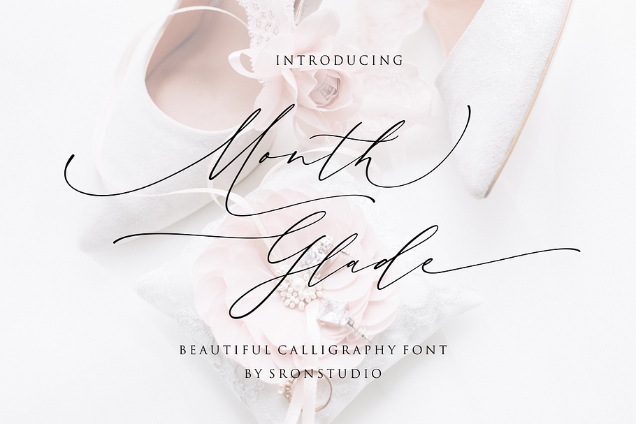Month Glade - Calligraphy Font in Script Fonts - product preview 8