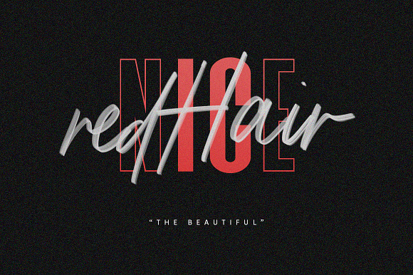 Triester SVG Brush Font Free Sans in Script Fonts - product preview 2